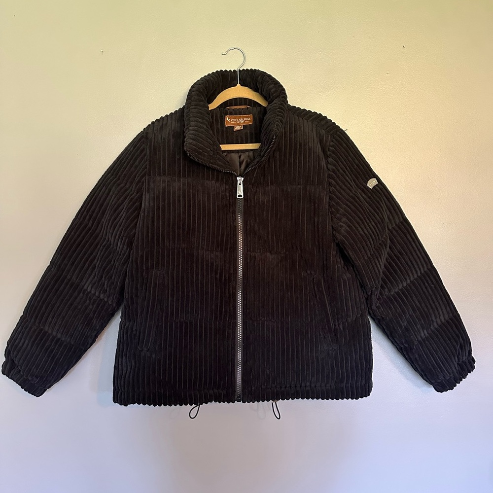 Koolaburra Ugg Jacket. Courdoroy, size large, black.